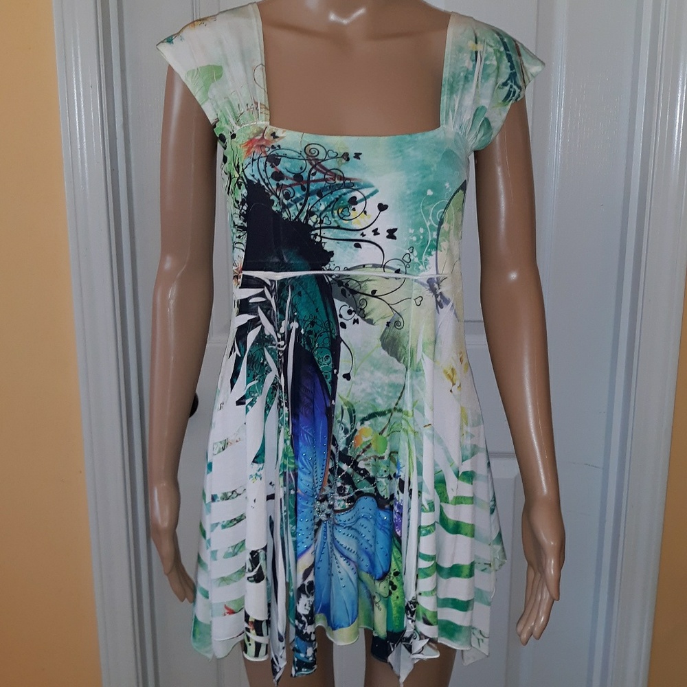 Plus sized Butterfly top